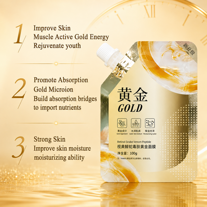 Retinol Gold Face Mask (Buy 1 Get 1 FREE) | Anti-Aging & Brightening Treatment