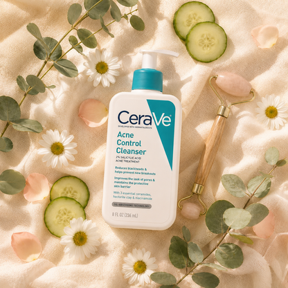 Glow & Clear Skin Bundle | Retinol Gold Mask + CeraVe Acne Cleanser